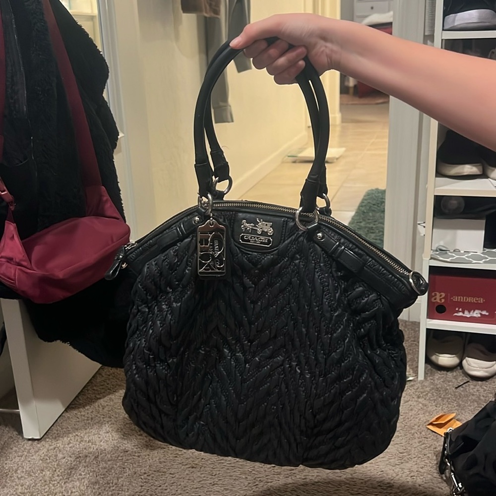 Black Coach Purse